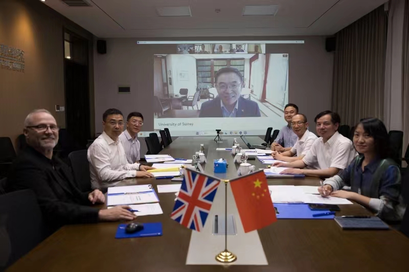 东北财经大学与萨里大学第十九次联合管理委员会会议成功召开